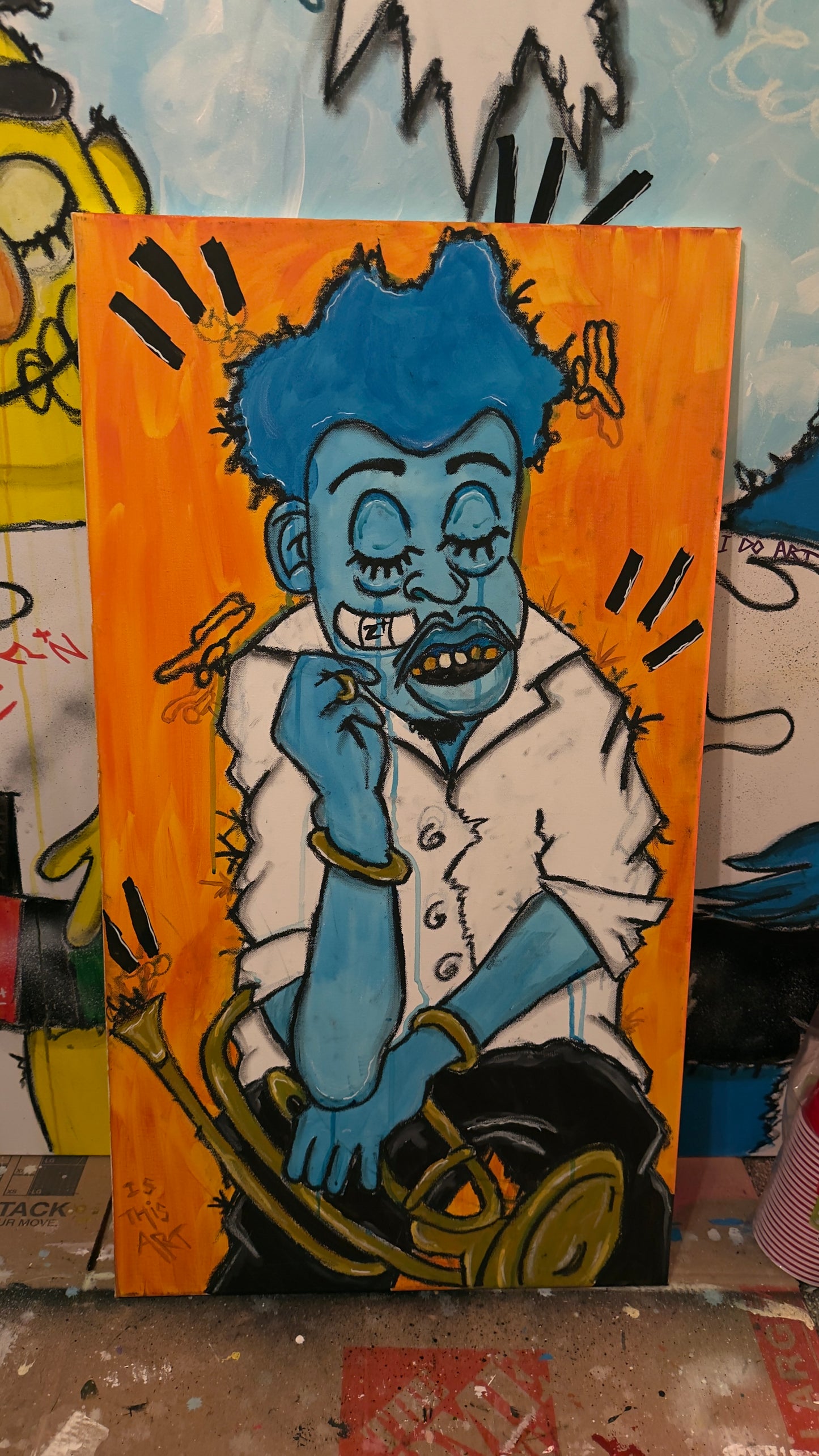 FEELING BLUE