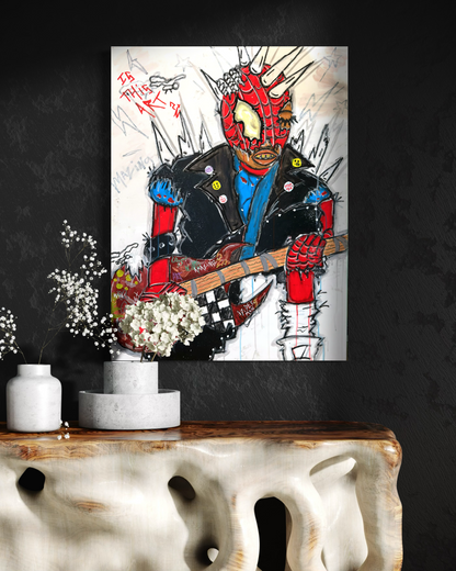 “ROCK OUTT” Spider-punk x ZT