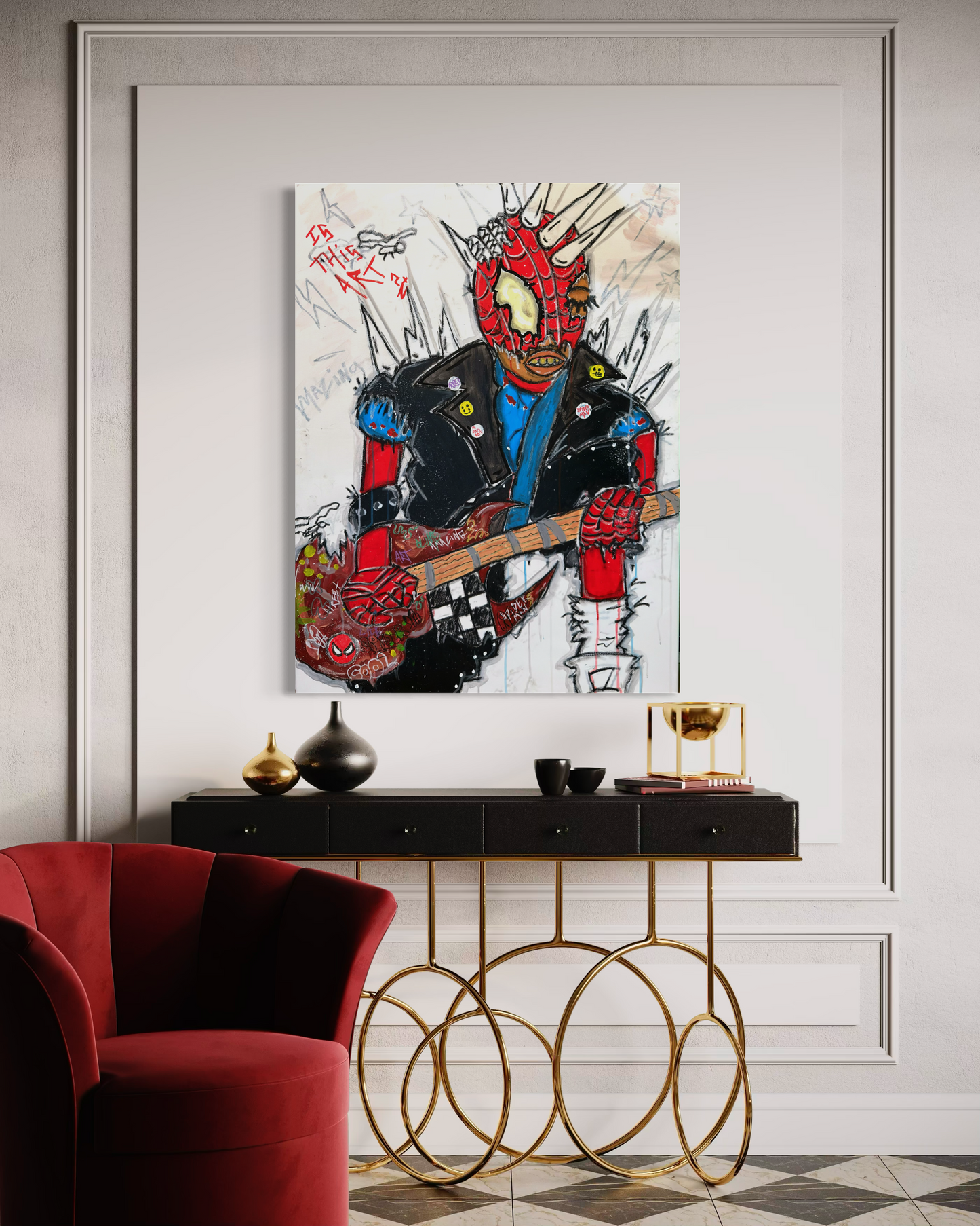 “ROCK OUTT” Spider-punk x ZT